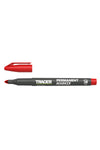 Marker Permanent Tracer Apm3 Rosu Cu Varf Fin 1-2mm Acrilic 