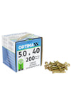 Suruburi Pentru Lemn Optimaxx Autofiletant 5.0x40 200 Buc. 