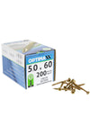 Suruburi Pentru Lemn Optimaxx Autofiletant 5.0x60 200 Buc. 